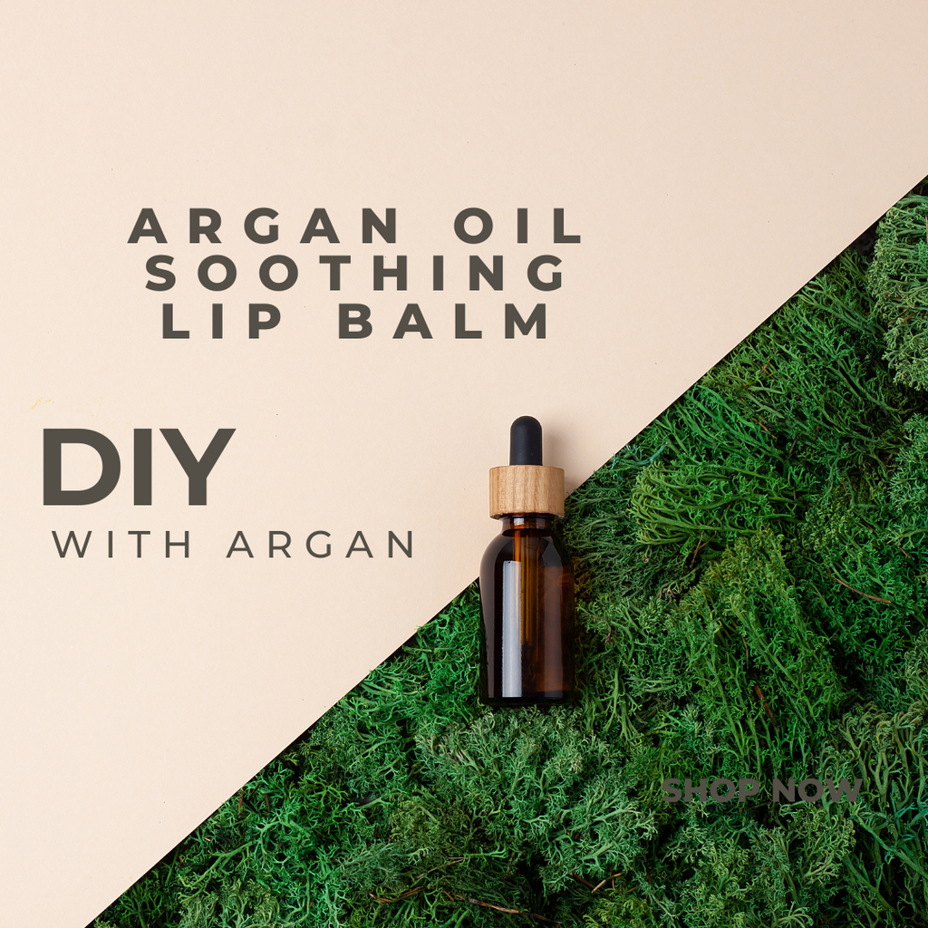 DIY Argan Oil Soothing Lip Balm for Lasting Hydration