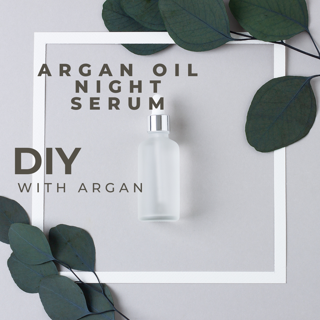 DIY Argan Oil Night Serum for a Glowing Complexion