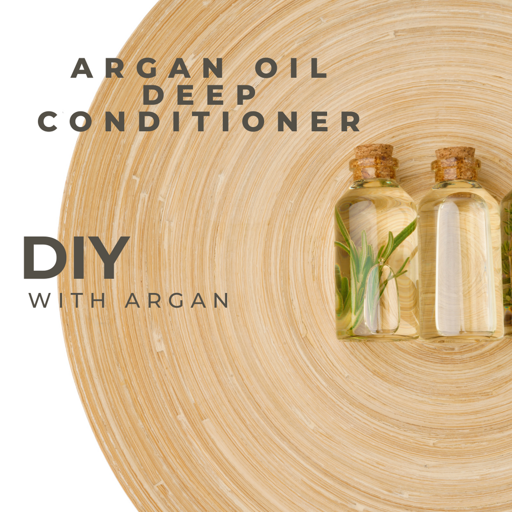 DIY Argan Oil Deep Conditioner for Luscious Locks