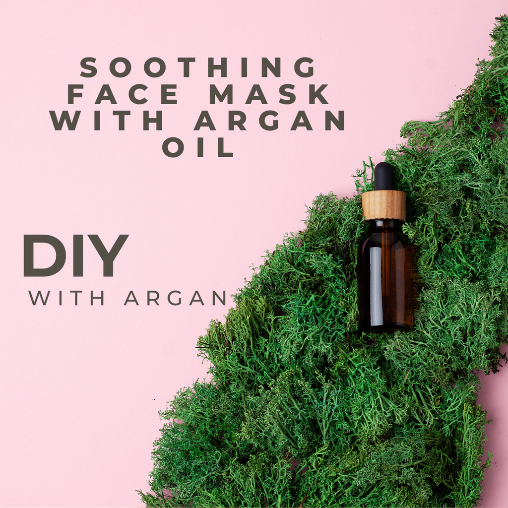 DIY Soothing Face Mask Magic: with Argan Oil
