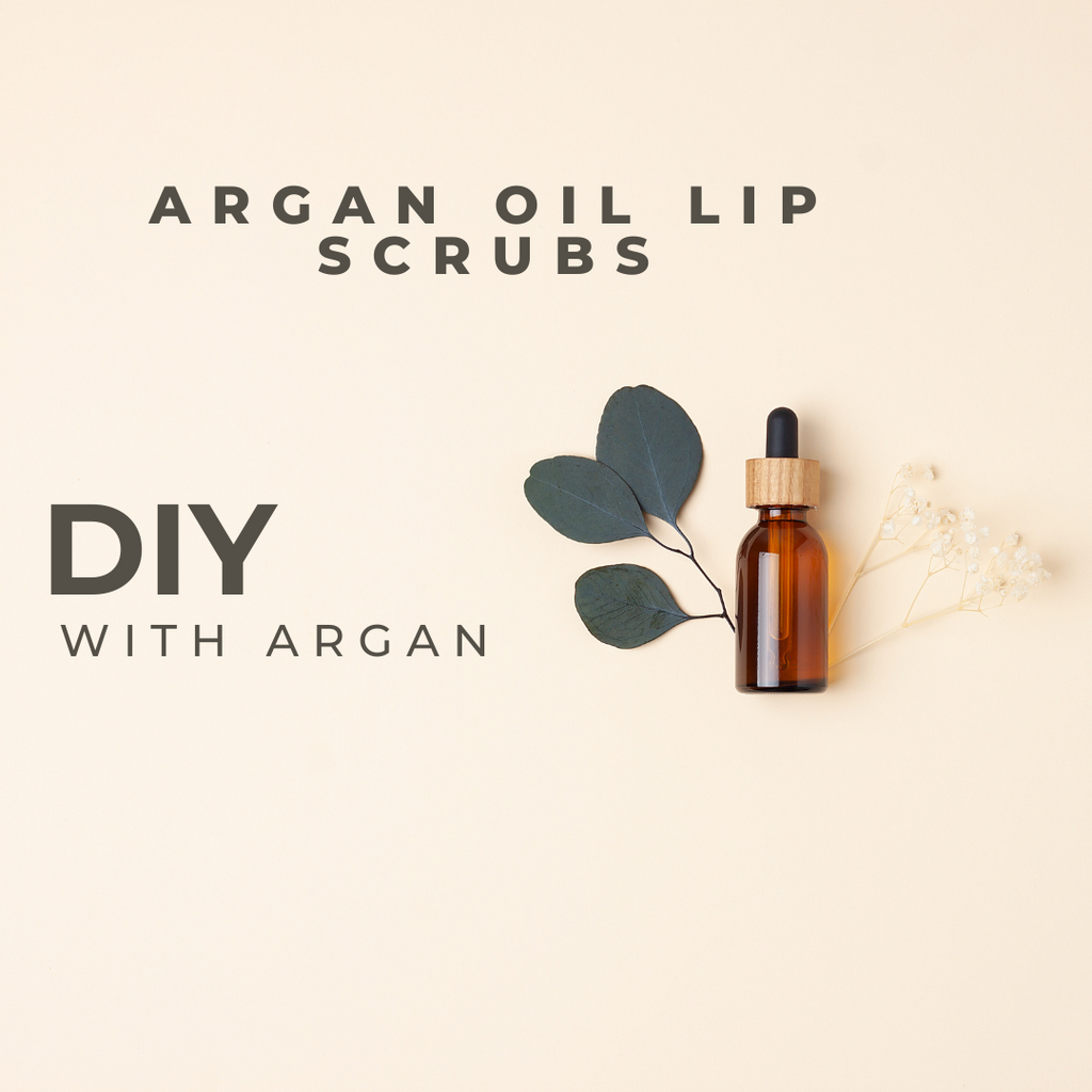 DIY Argan Oil Lip Scrubs for Luscious Lips